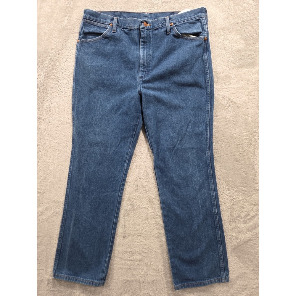 Wrangler Jeans Mens Sz  38x32 Medium Wash 936wd  Denim Western